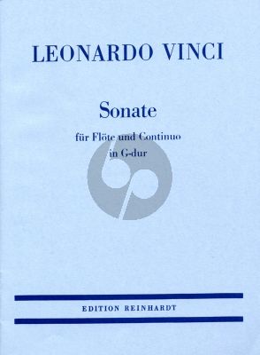 Sonate G-dur Flöte und Bc