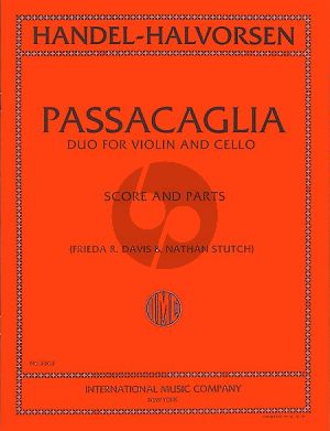 Handel Passacaglia Violin-Violoncello (transcr. by Halvorsen)