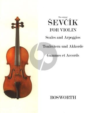 Sevcik Scales and Arpeggios for Violin (Tonleitern und Akkorde - Gammes et Accords)