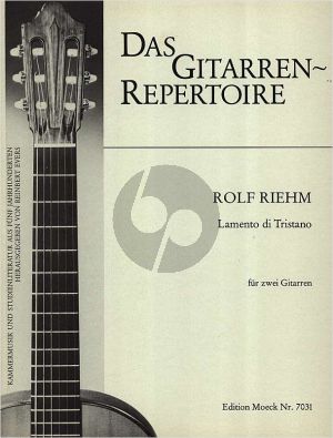 Riehm Lamento di Tristano 2 Gitarren