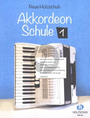 Neue Holzschuh Akkordeon Schule Vol.1