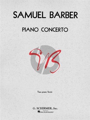 Barber Concerto Op.38 Piano and Orchestra (piano reduction)