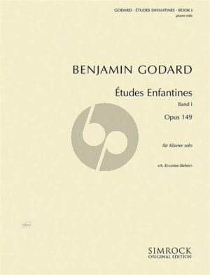 Godard Etudes Enfantines Op.149 Vol.1 Piano (edited by A.Eccarius-Sieber)