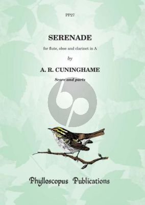 Cuninghame Serenade Flute-Oboe-Clarinet( in A) (Score/Parts)