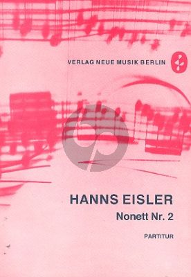 Nonett No. 2 Blaser-Streicher und Schlagzeug Studienpartitur