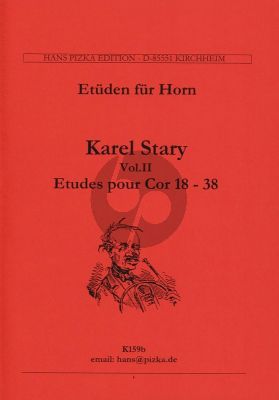 Stary 55 Etüden Vol. 2 No. 18 - 38 Horn