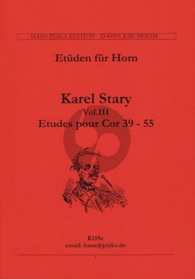 Stary 55 Etüden Vol. 3 No. 39 - 55 Horn