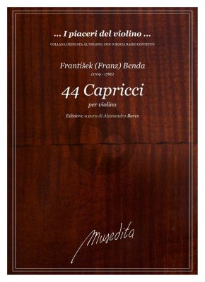 Benda 44 Capricci per Violino (edited by Alessandro Bares)