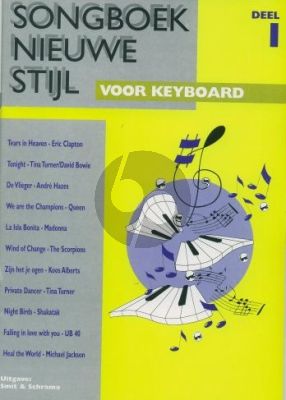 Smit Schrama Songbook Nieuwe Stijl Vol. 1 Keyboard