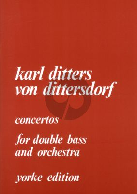 Dittersdorf Concertos Nos. 1 and 2 Double Bass and Piano (Rodney Slatford)