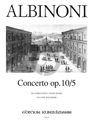 Concerto A-dur Op.10 / 5 Violine-Streicher-Bc