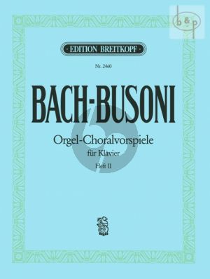 Bach Orgel-Choralvorspiele Vol.2 Piano solo