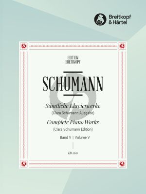 Schumann Klavierwerke Vol. 5 (Clara Schumann) (herausgegeben von Wilhelm Kempf)