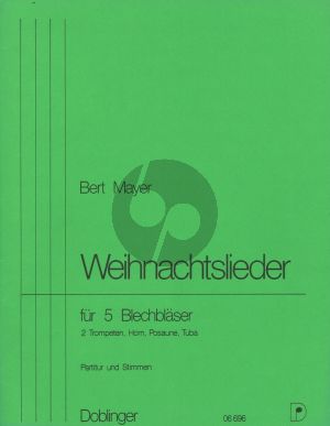 Weihnachtslieder 5 Blechblaser (Partitur und Stimmen)