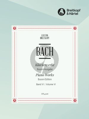 Bach Busoni Fanzosische Suiten BWV 812-817 fur Klavier (Herausgegeben von Ferruccio Busoni)