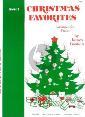 Bastien Christmas Favorites Level 3 Piano