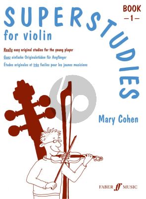 Cohen Superstudies Vol.1 for Violin (Easy Original Studies for the Young Player)