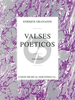 Granados Valses Poeticos Piano solo