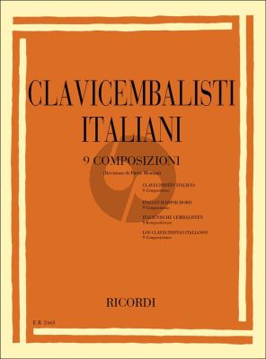 Clavicembalisti Italiani 9 Composizioni Scelte