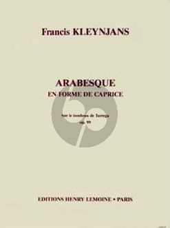 Kleynjans Arabesque en forme de caprice Op. 99 Guitare