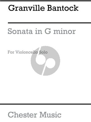 Bantock Sonata g-minor for Cello solo