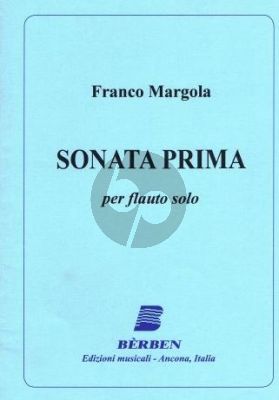 Margola Sonata prima per Flauto solo