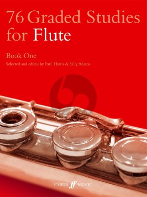 Harris-Adams 76 Graded Studies Vol. 1 for Flute (No. 1 - 54)