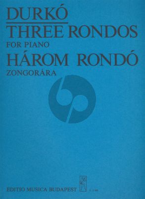 Durko 3 Rondos for Piano Solo