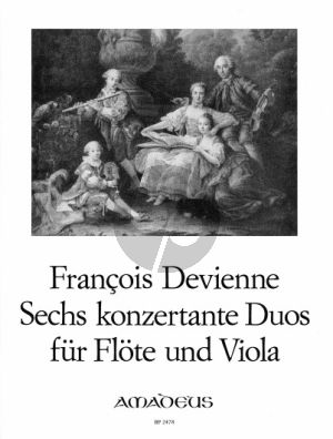 Devienne 6 konzertante Duos Op. 5 Flöte und Viola (Stimmen) (Bernhard Pauler)