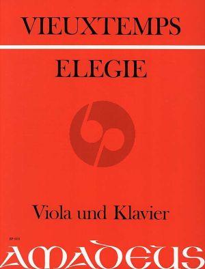 Elegie Op.30 Viola und Klavier