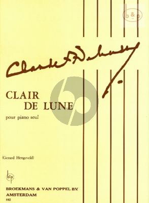 Clair de Lune from Suite Bergamasque for Piano solo