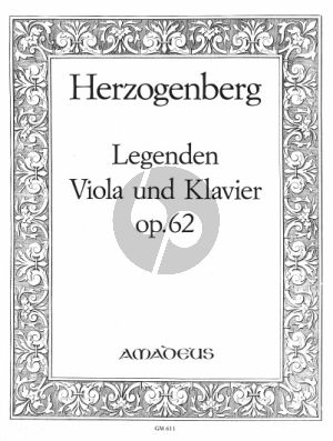 Herzogenberg Legenden Op.62 Viola-Piano