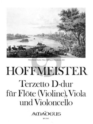 Hoffmeister Terzetto D-dur für Flöte (Violine, Oboe) Viola und Violoncello (Fagott) (Stimmen) (Bernhard Pauler)