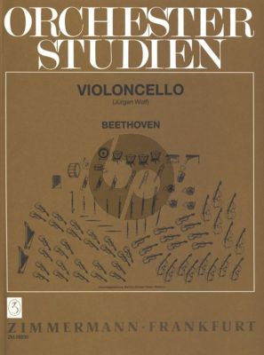 Beethoven Orchesterstudien werke von Beethoven fur Violoncello (Herausgeber Frank Wolf)