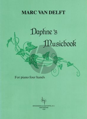 Delft Daphne's Musicbook for Piano 4 Hands