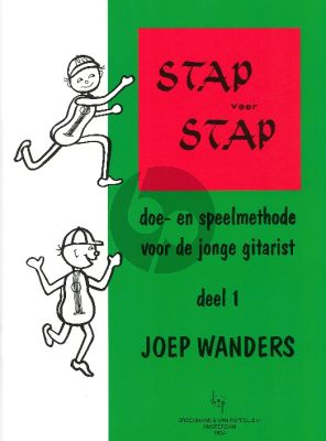 Wanders Stap voor Stap Vol.1 Methode voor Gitaar voor jonge kinderen (Method for Young Children Dutch Language)