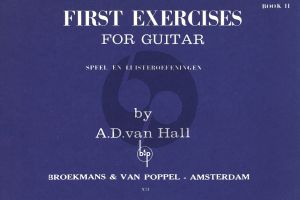 Van Hal First Exercises Vol.2 for Guitar