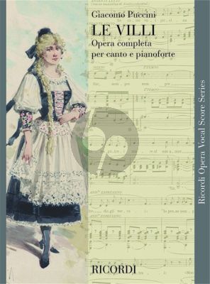 Puccini Le Villi Vocal Score (it.)