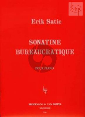 Sonatine Bureaucratique Piano