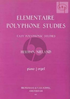 Elementaire Polyphone Studies / Easy Polyphonic Studies Vol.1 for Piano or Organ