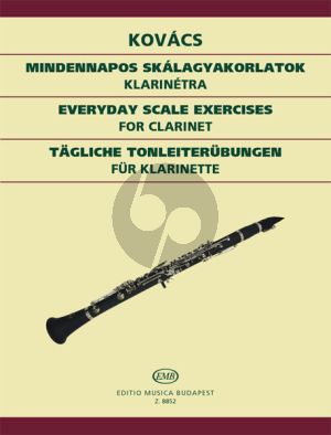 Kovacs Everyday Scale Exercises for Clarinet