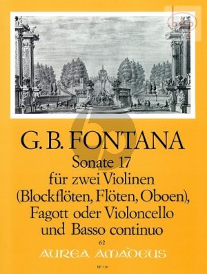 Sonata 17 (2 Vi.[Blfl/Floten/Oboen]-Fagott[Vc.]- Bc