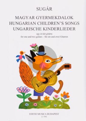 Sugar Hungarian Children's Songs 1 and 2 Guitars