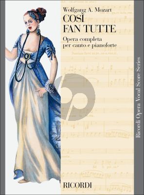 Mozart Cosi fan Tutte (Vocalscore)