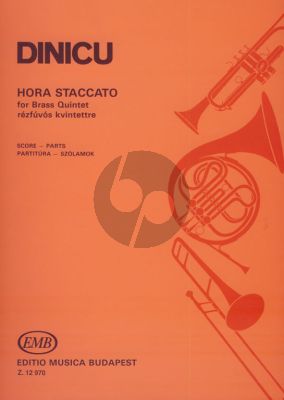 Dinicu Hora Staccato Brass Quintet (Score/Parts) (arr. Antal Farkas)