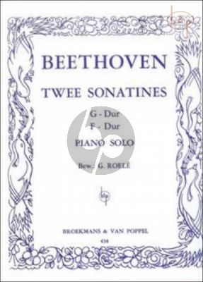 2 Sonatinas F and G-major for Piano