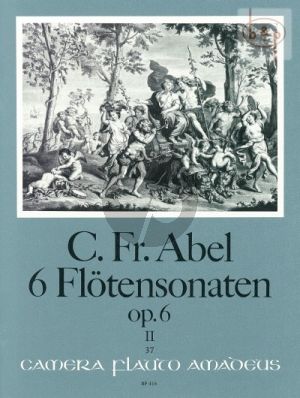 6 Sonaten Op.6 Vol.2 (No.4 - 6) Flute-Bc