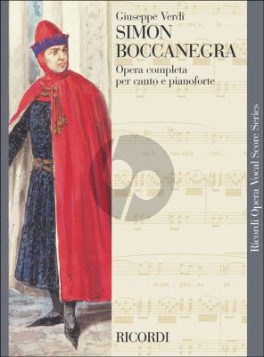 Verdi Simon Boccanegra Vocal Score (it.)