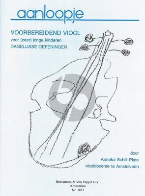 Schilt Aanloopje Viool