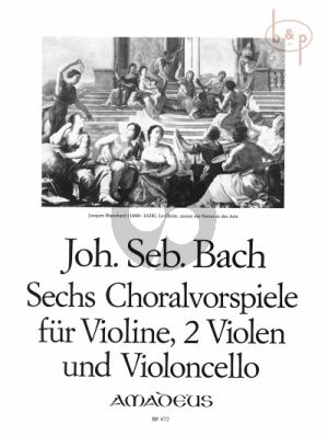 6 Choralvorspiele (Vi.- 2 Va.-Vc.)